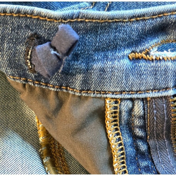 Kuhl Jeans Kontour Flex Womens Sz 16 33 Blue Skinny Medium Wash Mid Rise $109 - Picture 11 of 16